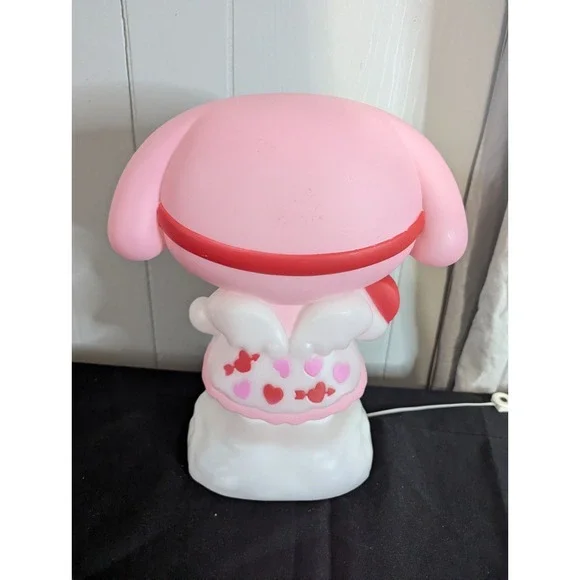 Hello Kitty Melody Sanrio Happy Valentines Day light up blow mold style lamp dec - Picture 3 of 7